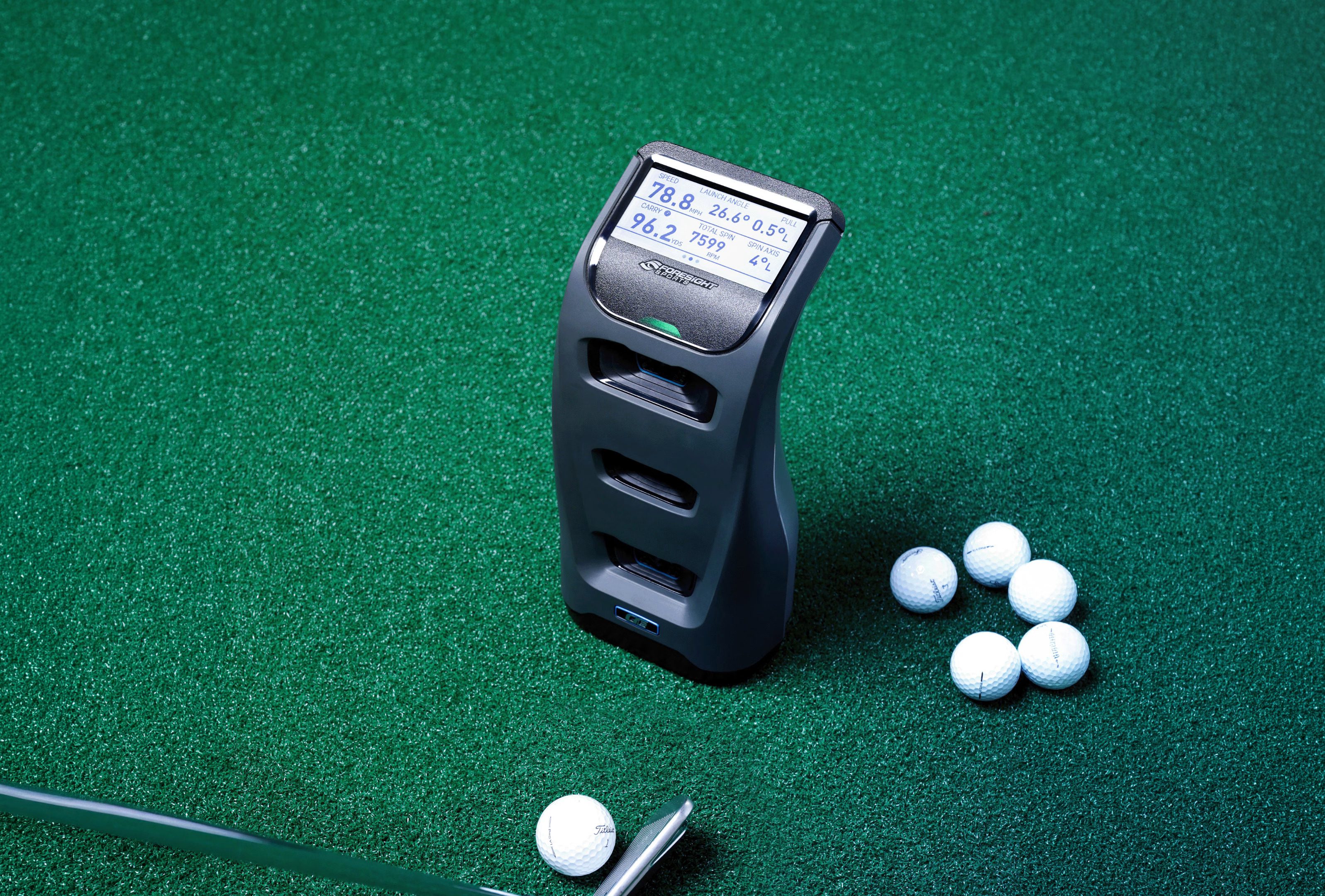 Foresight GC3 Launch Monitor statistics an d metrics